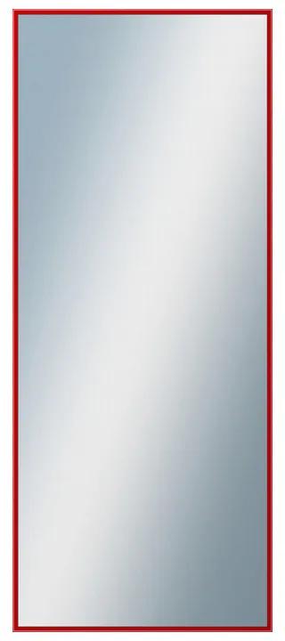 DANTIK - Zrkadlo v rámu, rozmer s rámom 50x120 cm z lišty Hliník červená (7269210)