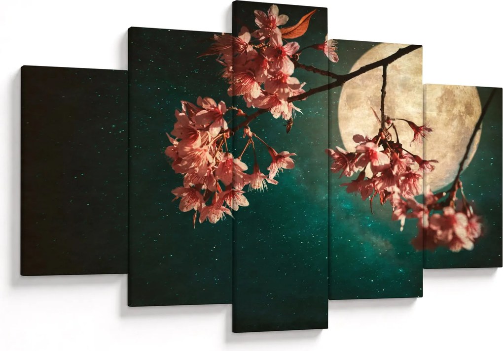 Obraz - Sakura v splne (150x105 cm)