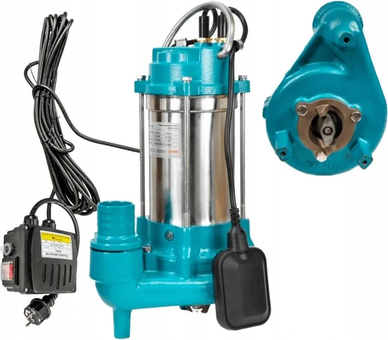 Ponorné kalové čerpadlo Wqv 7-12-1,1 s drtičom