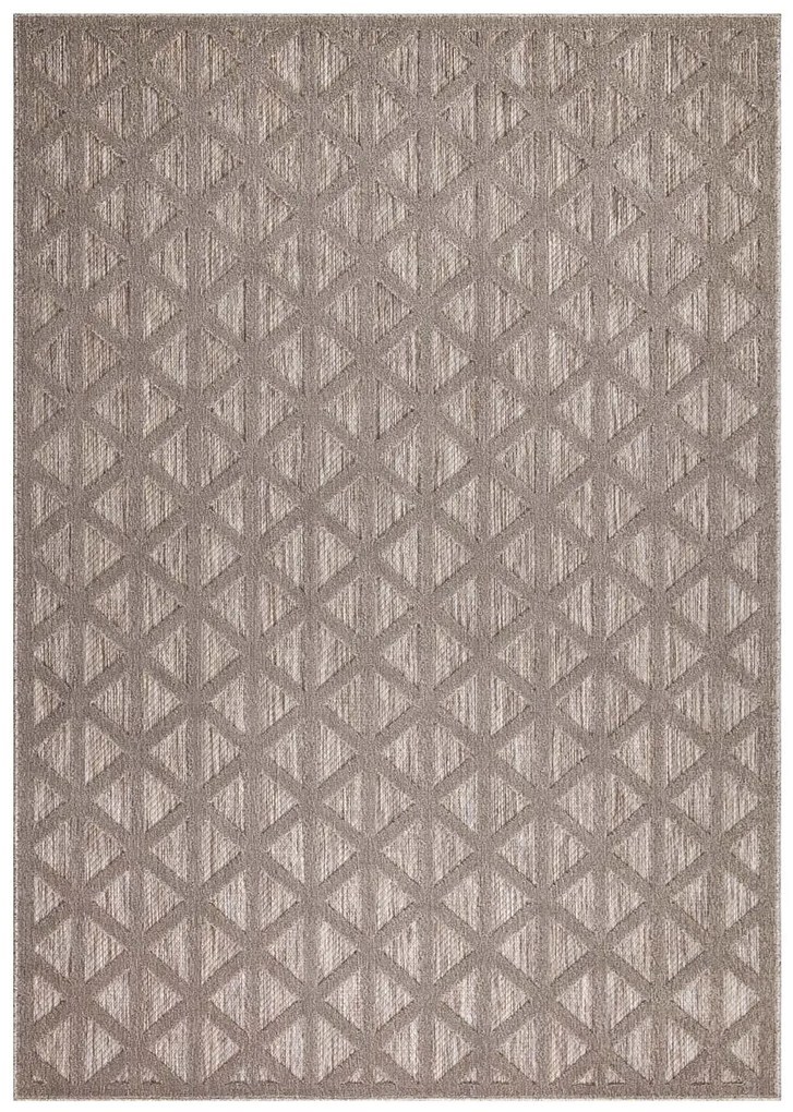 Dekorstudio Terasový koberec SANTORINI - 446 hnedý Rozmer koberca: 150x150cm
