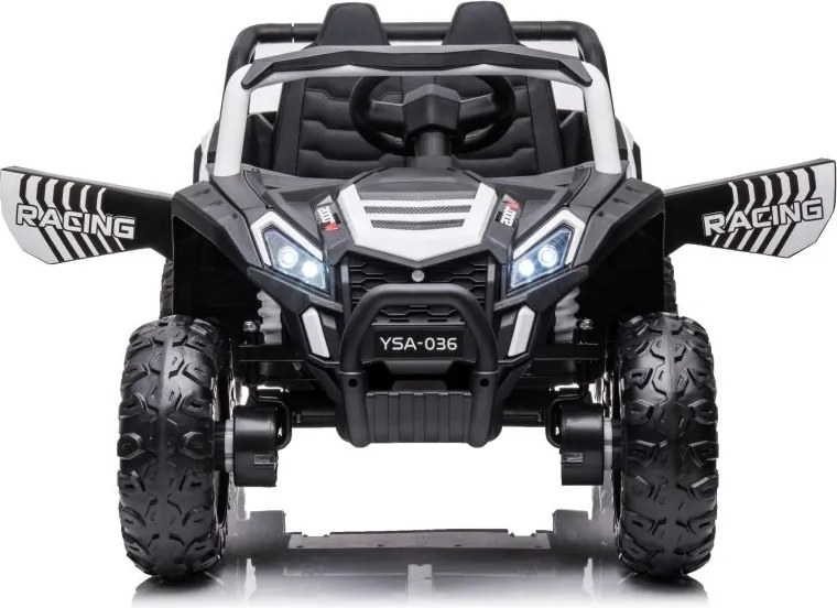 LEAN CARS Elektrické auto na batérie YSA036 biele 4x4