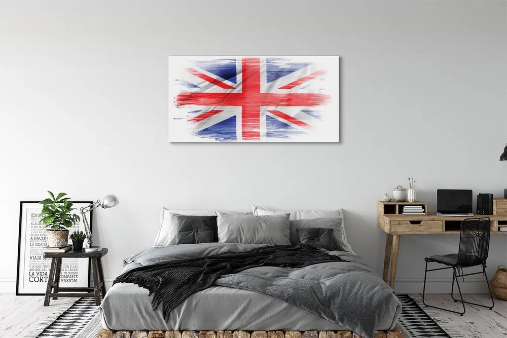 Obraz plexi Vlajka veľkej británie 125x50 cm