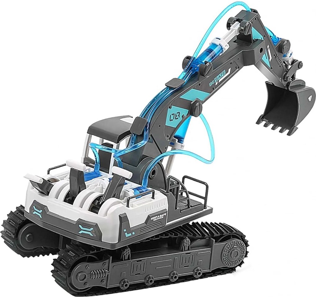 Ramiz Stavebný stroj Set 6v1 pre deti 8+ Hydraulický pohon + stavebné diely 223el.