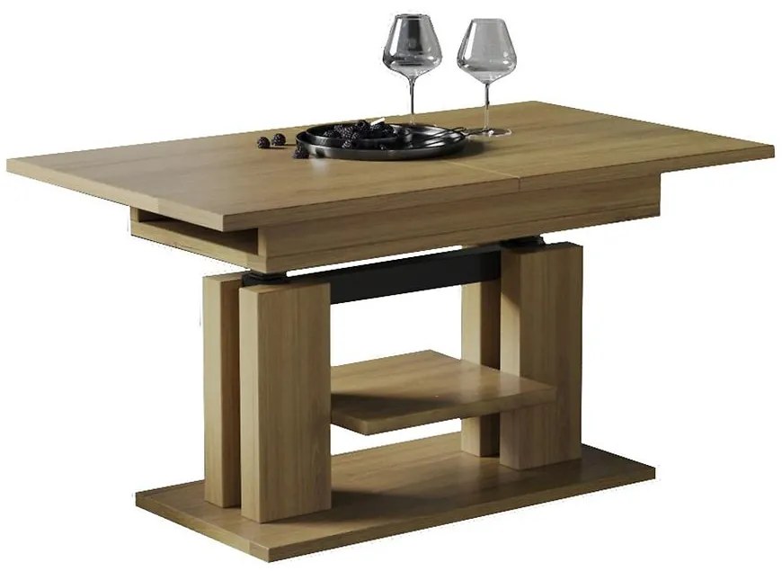 Zdvíhací stolík Iso 170 dub natura