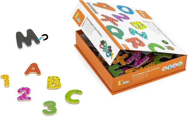 Magnetické písmená a čísla VIGA 59429