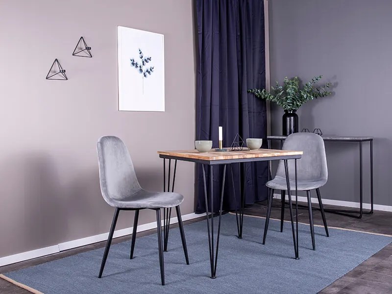 Bali Polar stolová súprava teak béžová/sivá