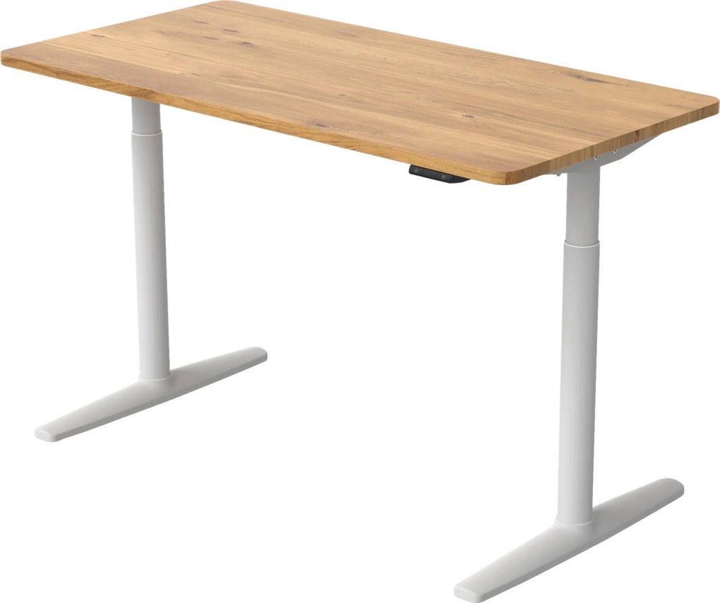XXXLutz PÍSACÍ STÔL, farba duba, 140/70/71-116 cm Xora - Kancelárske stoly - 000788006201