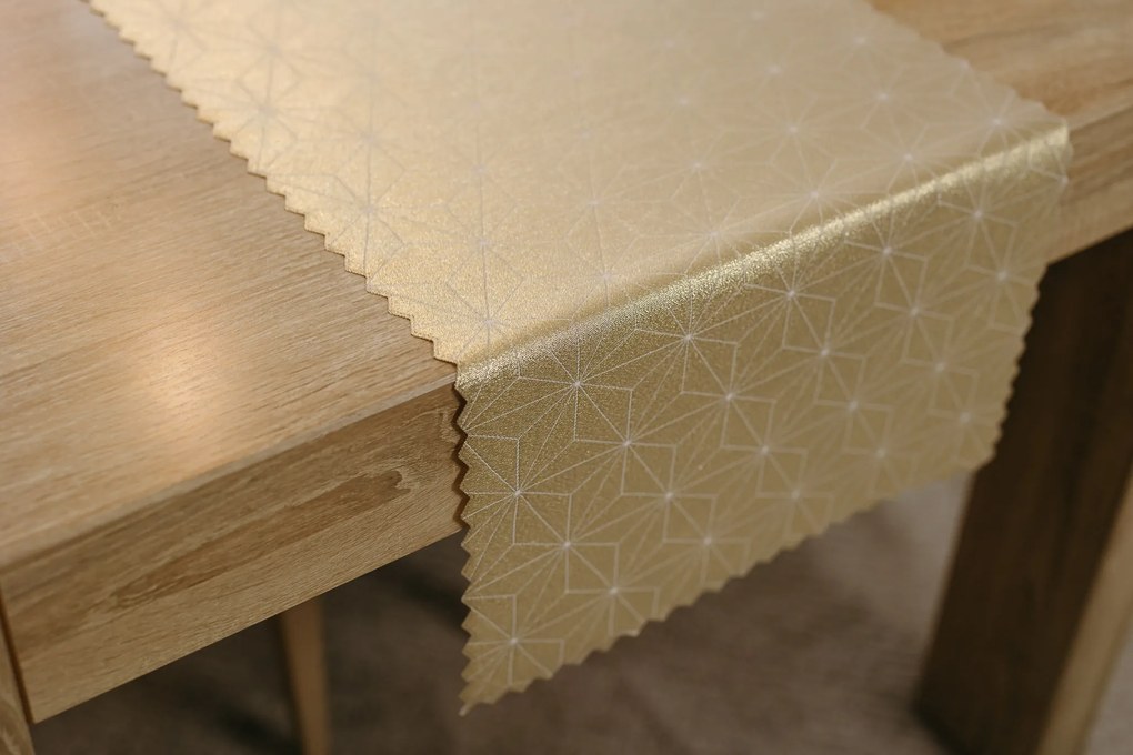 Dekorstudio Luxusný behúň na stôl Stars - zlatý SW19 Rozmer behúňa (šírka x dĺžka): 40x110cm