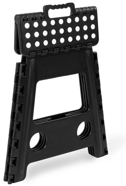 Skladacia stolička AMIGO čierna veľkosť L