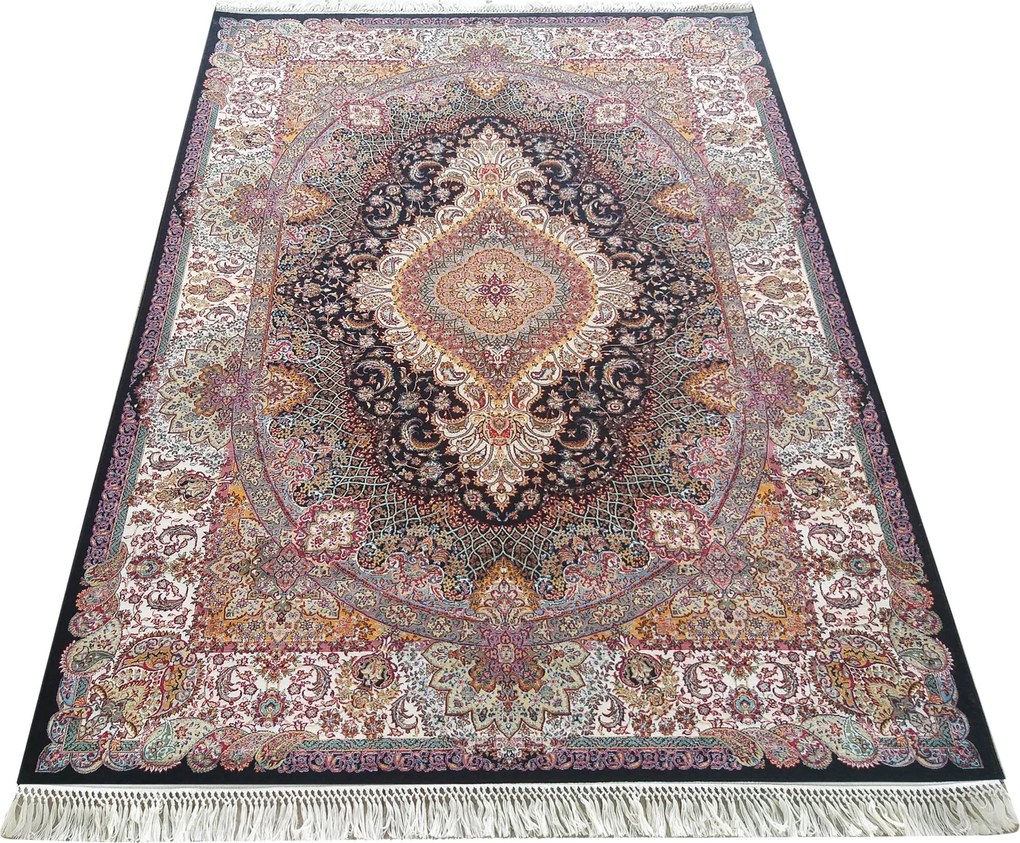 DY Exkluzívny koberec PERS 03 Navy Rozmer: 200x300 cm