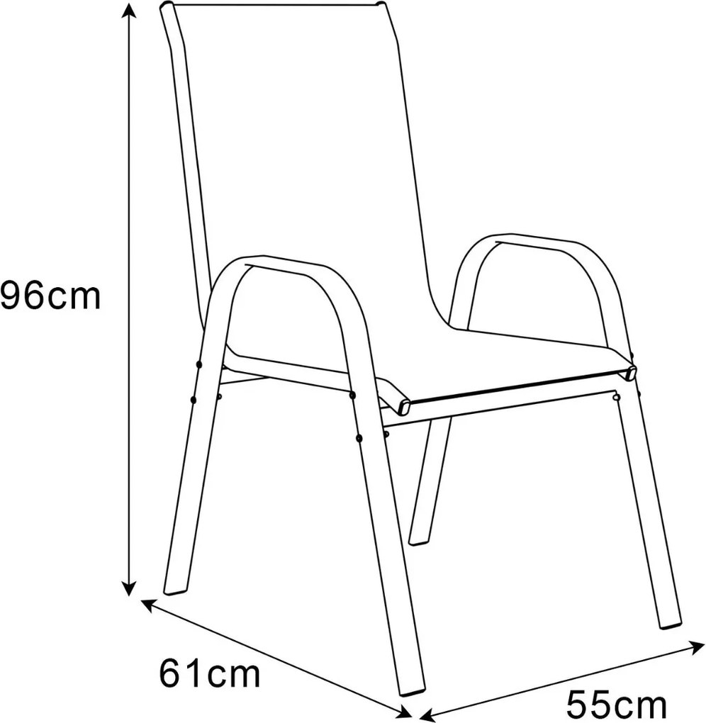 ZÁHRADNÝ JEDÁLENSKÝ SET ILARIO 2 X STOLIČKA + DVOJKRESLO + STÔL + STOLÍK