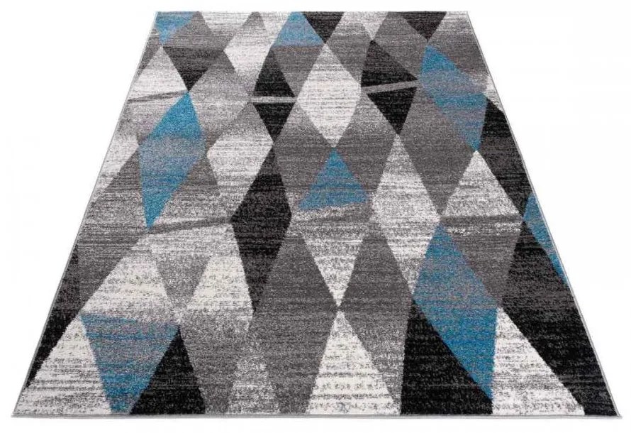Kusový koberec Caruso sivomodrý 200x290cm