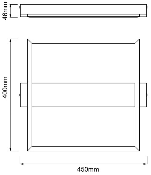 Brilliant-LED Stmievateľné stropné svietidlo LONEOS LED/24W/230V-