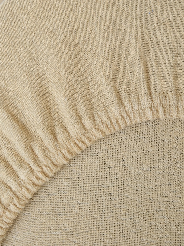 Froté plachta 200 × 200 cm - béžová