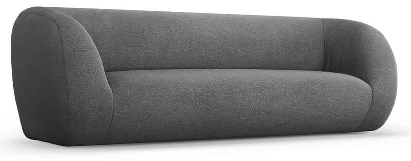 Sivá pohovka z textílie buklé 230 cm Essen – Cosmopolitan Design