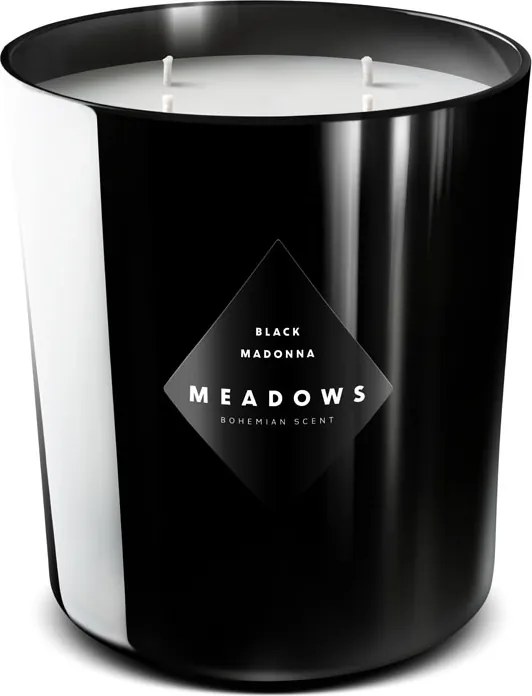 Meadows Vonná sviečka Black Madonna maxi čierna