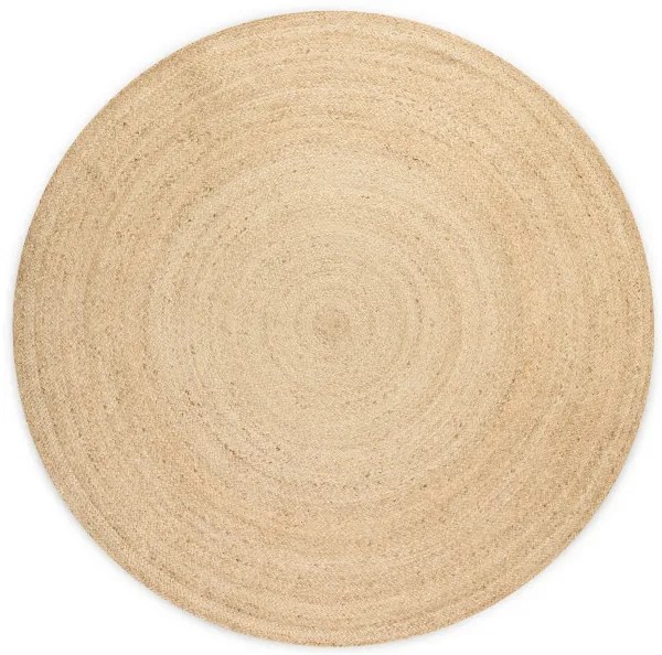 Koberec Hanse Home Jute Braided Rangpur naturálny / ivory
