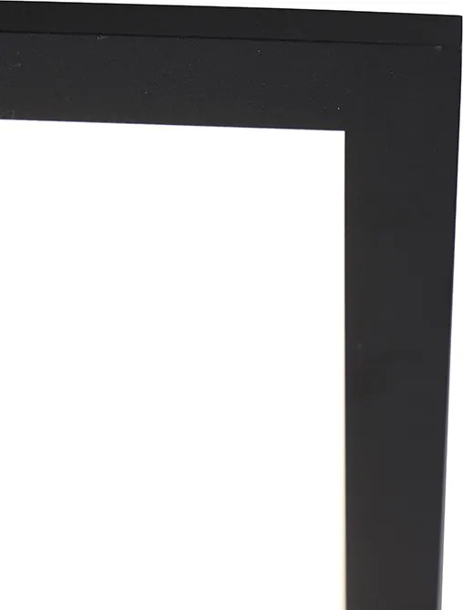 Stropné svietidlo čierne 40 cm vrátane LED s diaľkovým ovládaním - Live