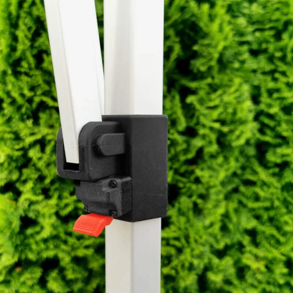 BRIMO Rozkladací altánok 3x6m - s 3 stenami - Biela 7
