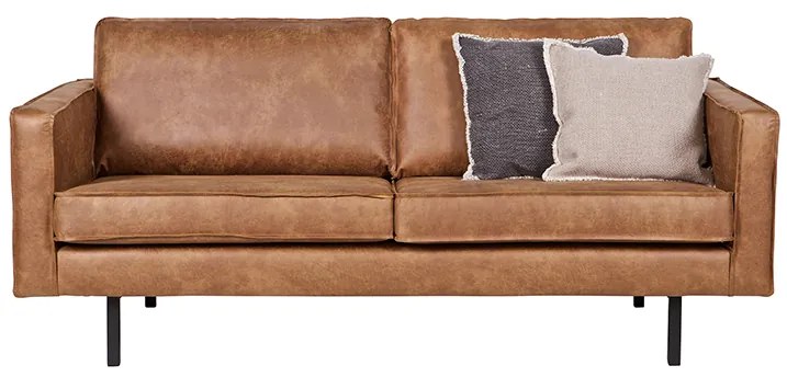 BePureHome Rodeo malá kožená sedačka - Koňak