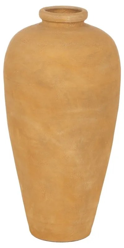 Keramická vysoká váza v horčicovej farbe (výška 60 cm) Eufen – Ixia