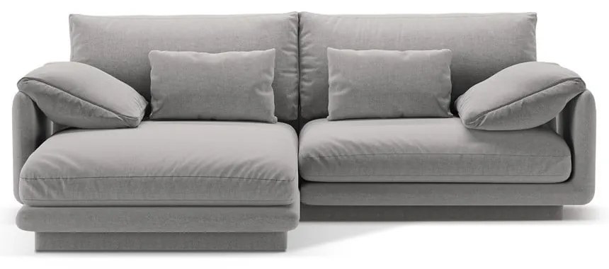 Svetlosivá rohová pohovka (ľavý roh) Torino – Micadoni Home