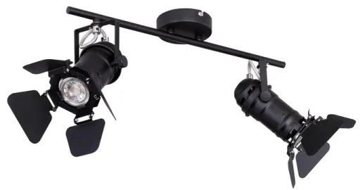 Globo 54650-2B - Bodové svietidlo EGON 2xGU10/50W/230V