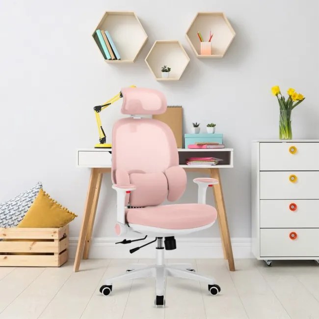 Detská otočná stolička Mark Adler Junior 6.3 Pink