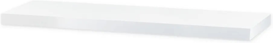 Nástenná polička Shelfy 80 cm, biela, 80 cm