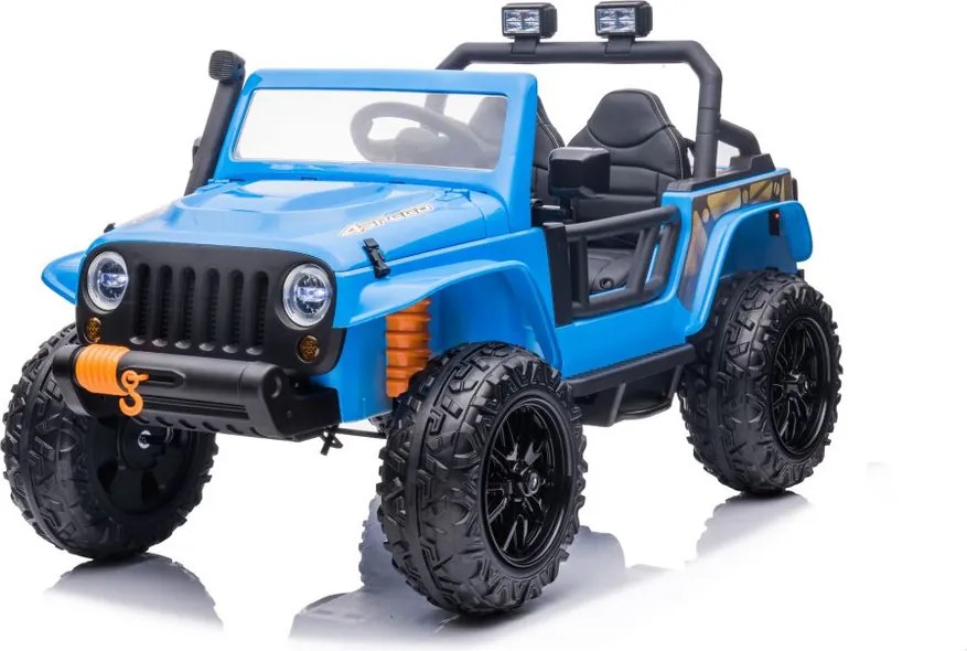 LEAN CARS Elektrické autíčko XB-1118 LED diaľkové ovládanie modré