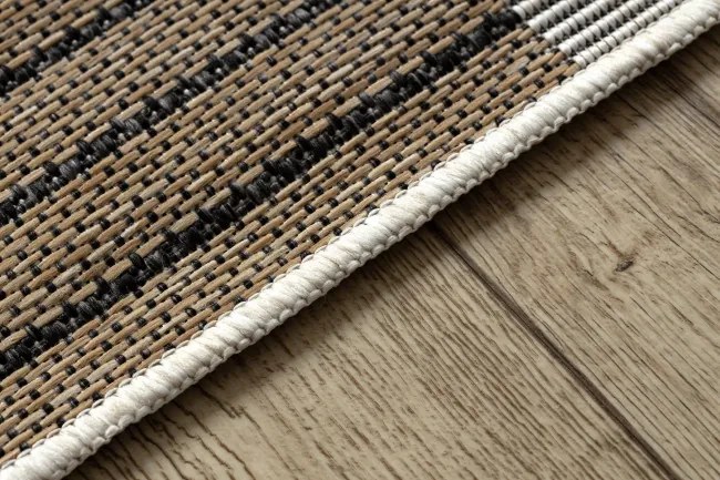 Koberec ORGANIC 2769 krémový / čierny / naturálny