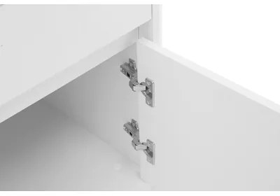 Biely písací stôl so skrinkou a zásuvkou BILL