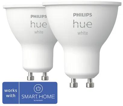 LED žiarovka Philips HUE 8719514340145 GU10 5,2 W 400lm 2700K stmievateľná 2ks - kompatibilná so SMART HOME by hornbach