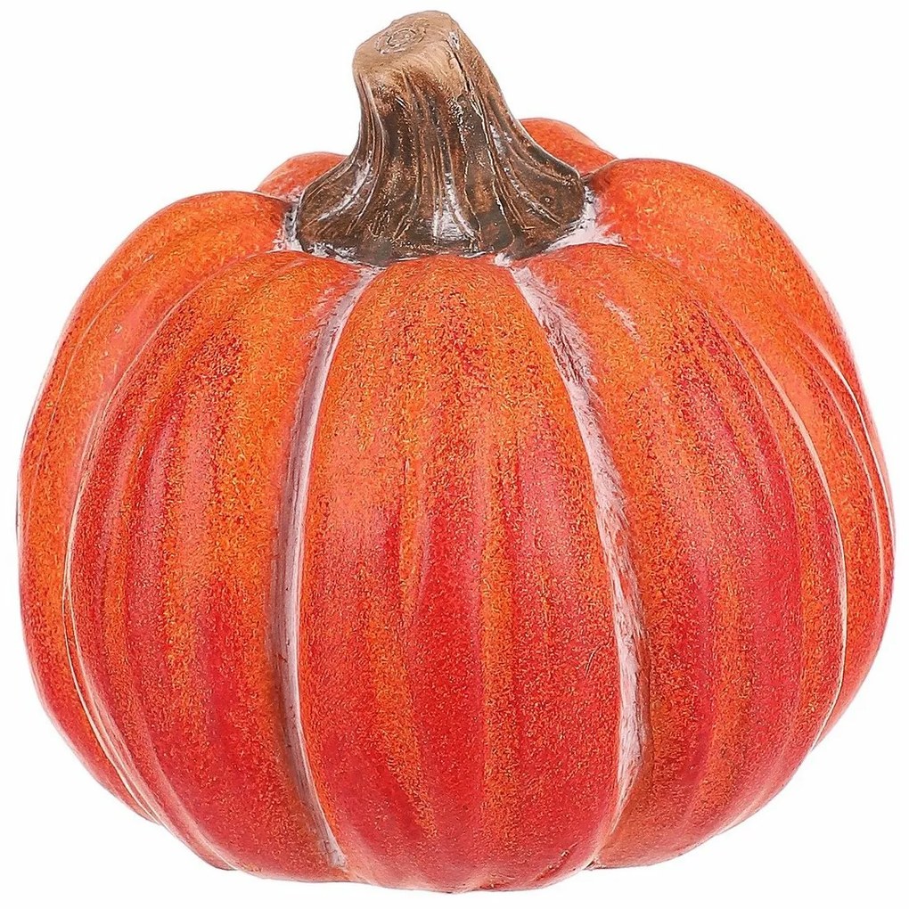 Tekvica vysoká bez otvorov oranžová, keramika, pr. 12 cm, pr. 12 cm