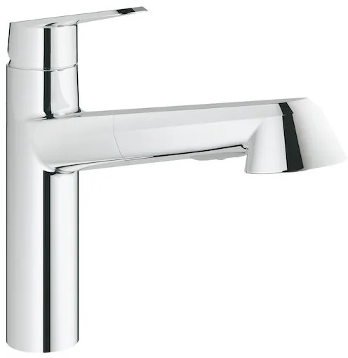 Grohe Eurodisc drezová batéria s vyťahovacou sprškou chróm 32257002 G32257002