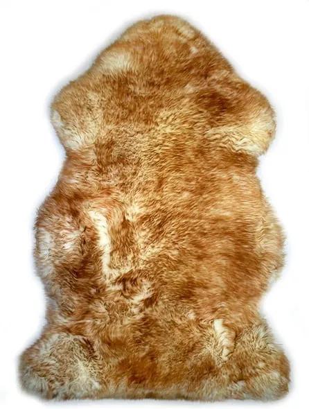 Hnedá ovčia kožušina Royal Dream Sheep, 120 × 60 cm
