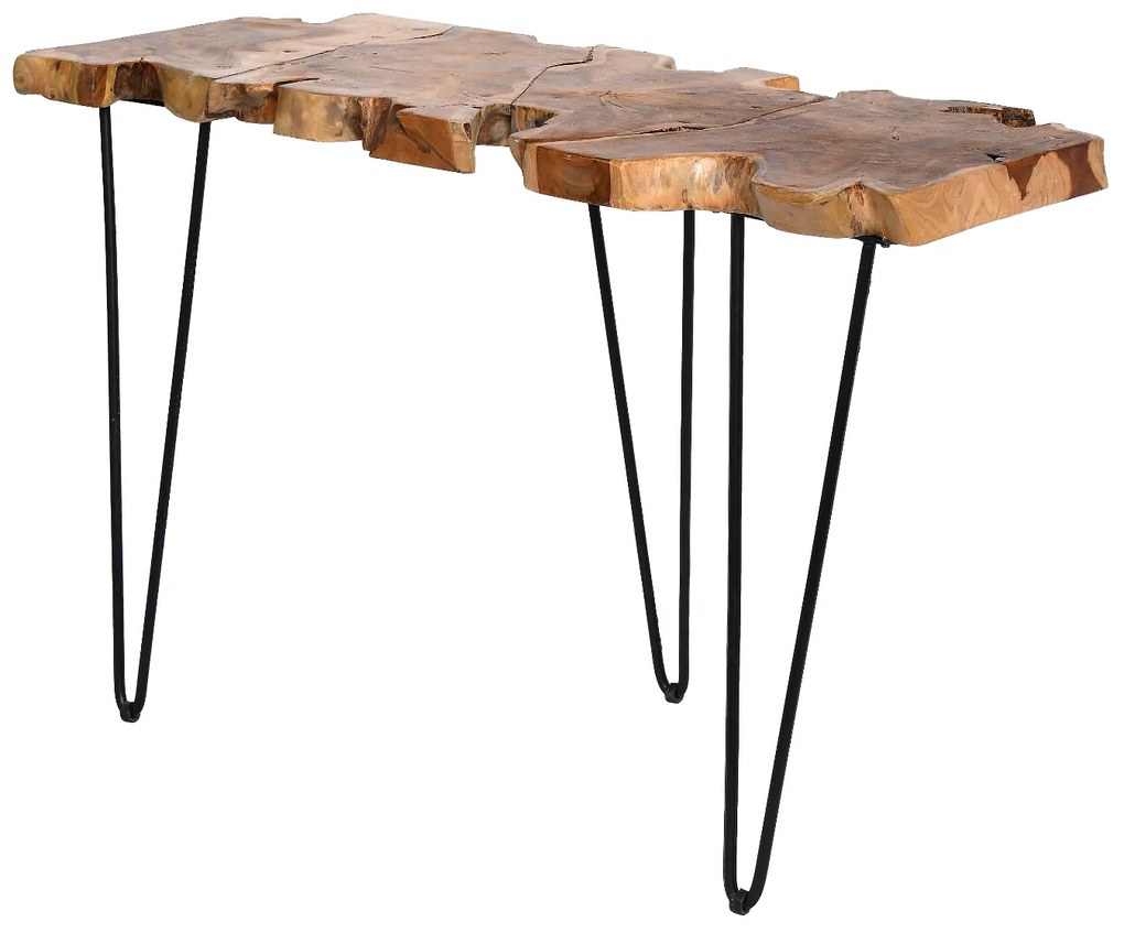 KONZOLA Z TEPANÉHO ŽELEZA 110X45X70CM