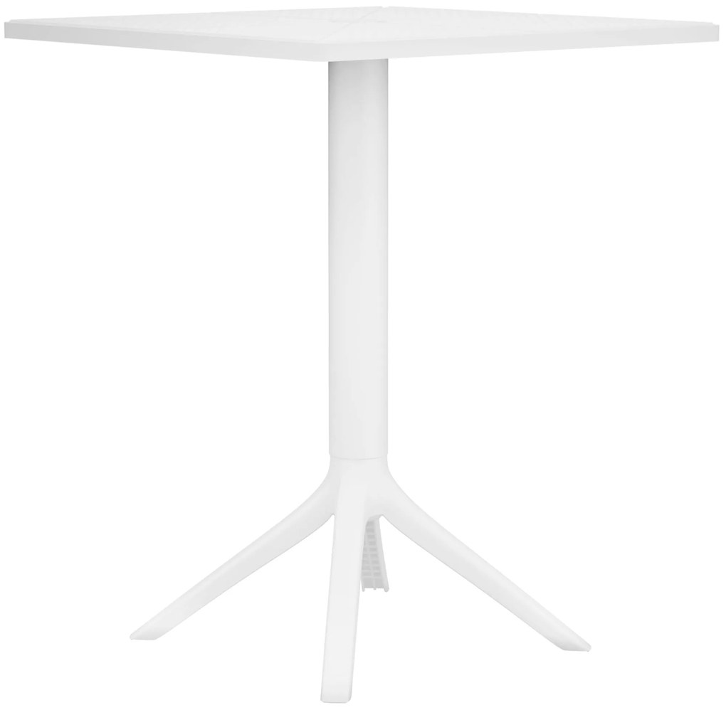 Stôl Nuvela 60x60 cm - biela