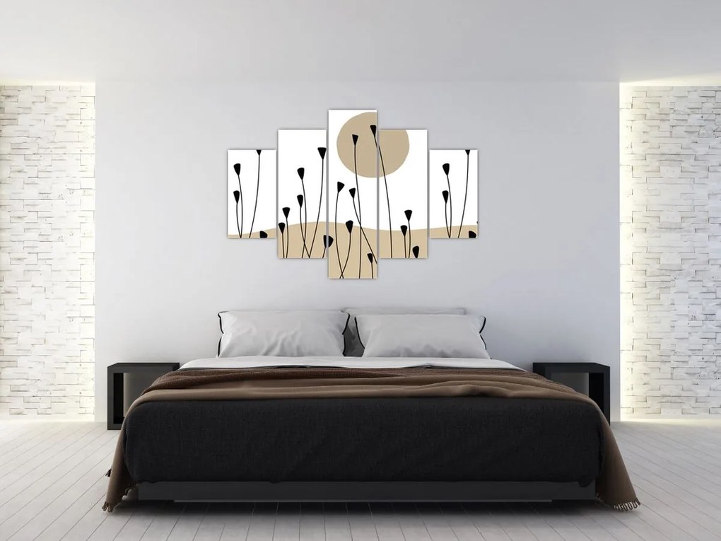 Obraz - Grafická lúka N⁰2 (150x105 cm)