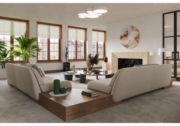 Stropné svietidlo ARENA 45 3xE27/60W/230V biela