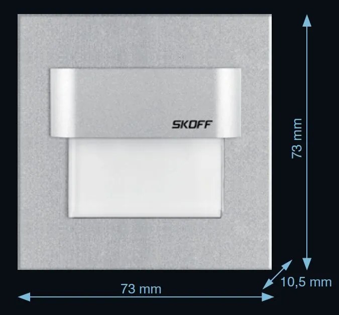 LED nástenné svietidlo Skoff Tango biela neutrálna biela 230V MA-TAN-C-N