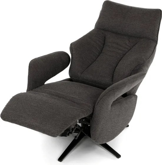 Polohovacie kreslo hnedé, elektrické TV-B3973 BR2