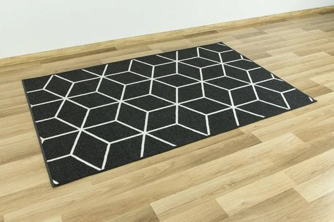 Koberec Cubes 29 grafitový