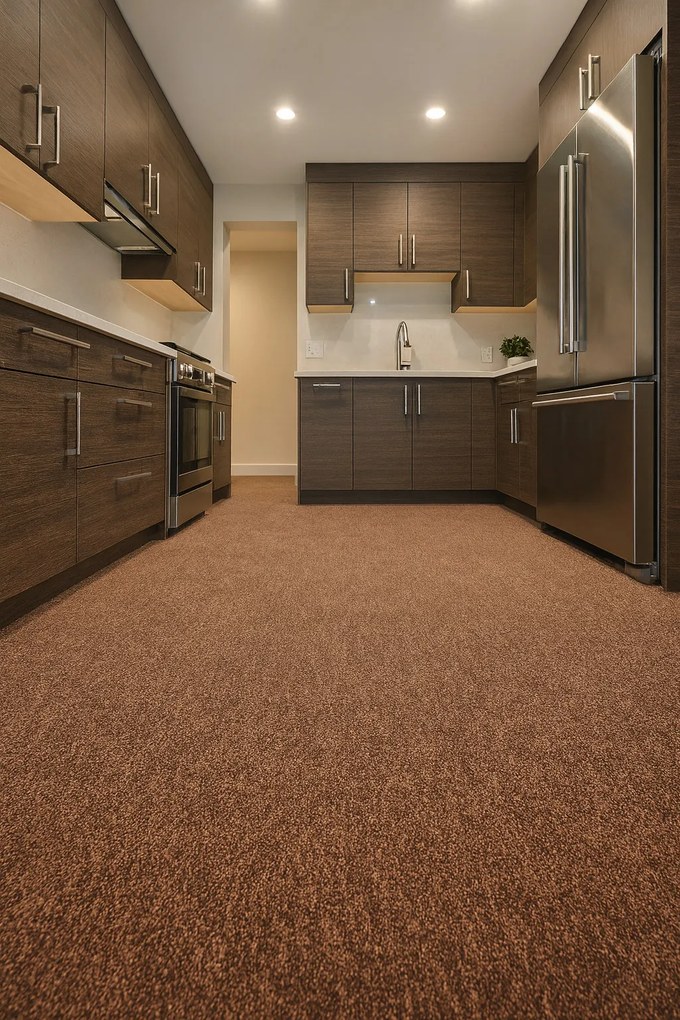 Condor Carpets, Metrážny koberec Classica 392, záťažový, na mieru, šíře 4m, hnedá, ab (mriežka), chodba / predsieň