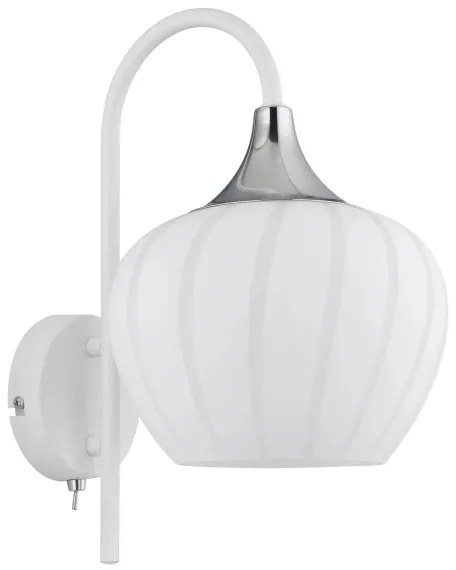 Globo 15548WW - Nástenná lampa MAXY 1xE27/40W/230V biela