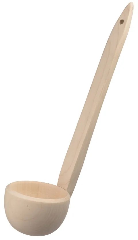 ČistéDrevo Drevená naberačka 36 cm svetlá - žufanka