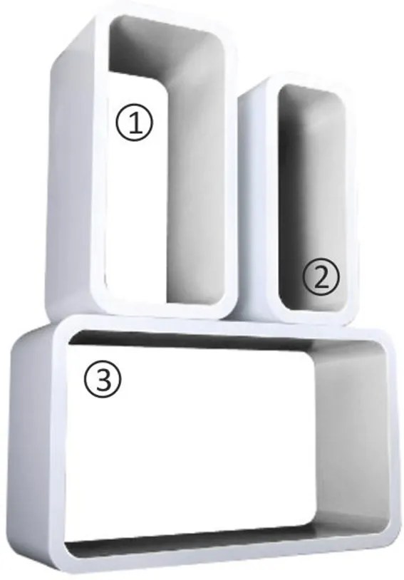 Police, 3 ks, biela, AMOS FY 11042