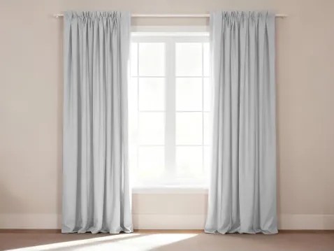 Záves Tore 135x245 cm, strieborný%