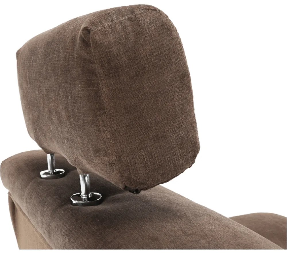 Tempo Kondela Kreslo, hnedá látka, SANTIAGO