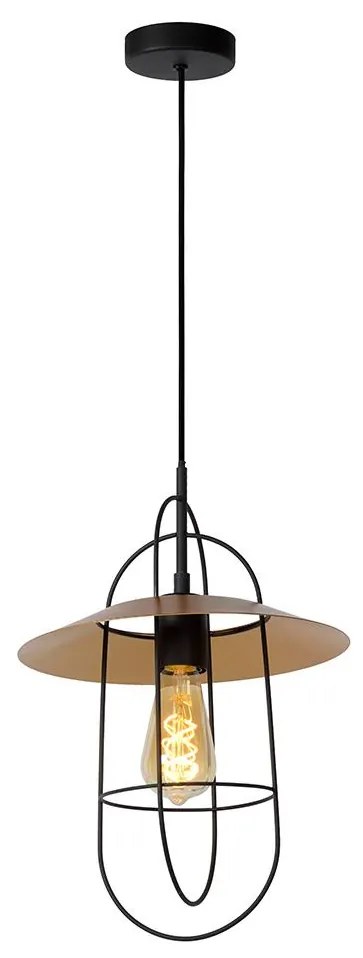 Lucide 74309/01/02 - Luster na lanku MASSON 1xE27/40W/230V zlatá